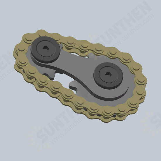 Sprockets Flywheel Fingertip Gyro Sprockets Chains EDC Metal Toy Gear Chain Gyro Drop Ship Sproket Roadbike Spinner