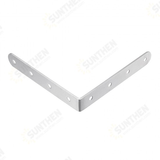 Stainless Steel Corner Braces Joint Code L Shaped Right Angle Bracket Shelf Support For Furniture