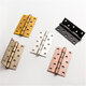 Stainless Steel Flat Opening Silent Bearing Hinge For Door Indoor Door Wooden Door Hinge For Common Door Leaf