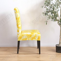 Stretch Chair Cover Tie Dyeing Spray Style Home Decorations Stretch Chair Cover Tie Dyeing Spray Style Home Decorations