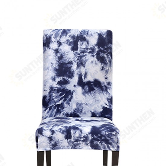 Stretch Chair Cover Tie Dyeing Spray Style Home Decorations