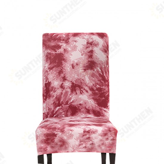 Stretch Chair Cover Tie Dyeing Spray Style Home Decorations