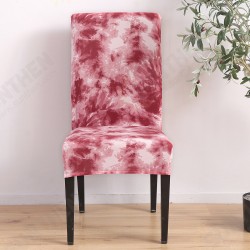 Stretch Chair Cover Tie Dyeing Spray Style Home Decorations Stretch Chair Cover Tie Dyeing Spray Style Home Decorations