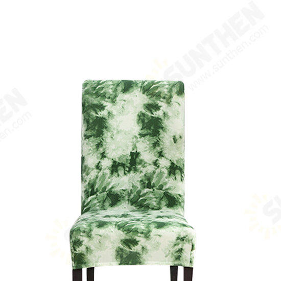 Stretch Chair Cover Tie Dyeing Spray Style Home Decorations