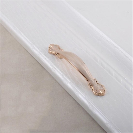 Thickened Solid Small Handle European Style Cabinet Handle Simple Wardrobe Handle Drawer Single Hole Alloy Handle