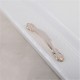 Thickened Solid Small Handle European Style Cabinet Handle Simple Wardrobe Handle Drawer Single Hole Alloy Handle