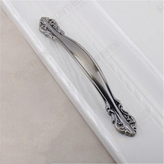 Thickened Solid Small Handle European Style Cabinet Handle Simple Wardrobe Handle Drawer Single Hole Alloy Handle