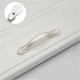 Thickened Solid Small Handle European Style Cabinet Handle Simple Wardrobe Handle Drawer Single Hole Alloy Handle