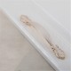 Thickened Solid Small Handle European Style Cabinet Handle Simple Wardrobe Handle Drawer Single Hole Alloy Handle