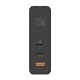 120W USB-C Charger 3 Port PD3.0 QC4+ SCP FCP Quick Charge USB Wall Charger US Plug Adapter With 100W USB-C to USB-C Power Delivery Cable
