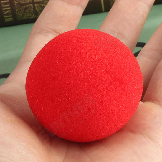 1PC Close Up Magic Street Trick Soft Sponge Ball Magic Props Clown Nose