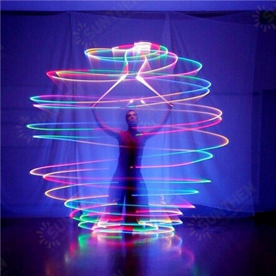1PC LED 7 Colors Glow POI Thrown Balls Light Up Handball Sports Belly Dance Hand Novelties Toys 1PC LED 7 Colors Glow POI Thrown Balls Light Up Handball Sports Belly Dance Hand Novelties Toys