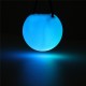 1PC LED 7 Colors Glow POI Thrown Balls Light Up Handball Sports Belly Dance Hand Novelties Toys