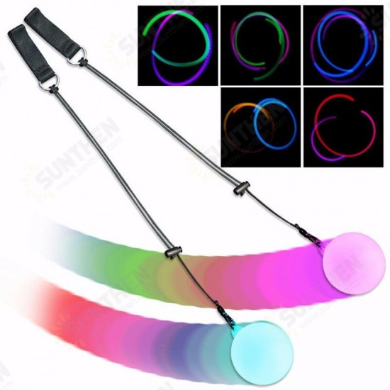 1PC LED 7 Colors Glow POI Thrown Balls Light Up Handball Sports Belly Dance Hand Novelties Toys 1PC LED 7 Colors Glow POI Thrown Balls Light Up Handball Sports Belly Dance Hand Novelties Toys