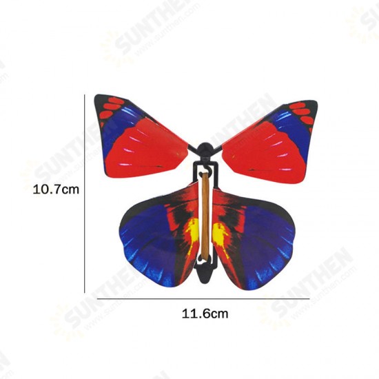 1PC Magic Props Flying Butterfly Hand Transformation Toys For Kids Christmas Tricky Funny Joke