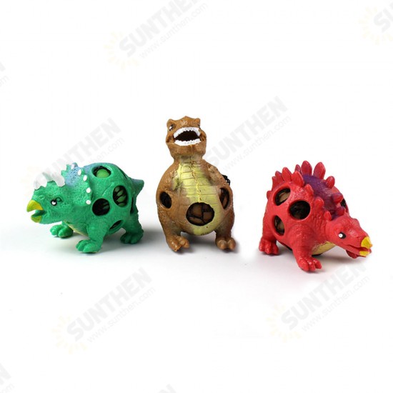 1PC TPR Squishy Dinosaur Jurassic Dinosaurs Squeeze Toy Gift Collection Stress Reliever