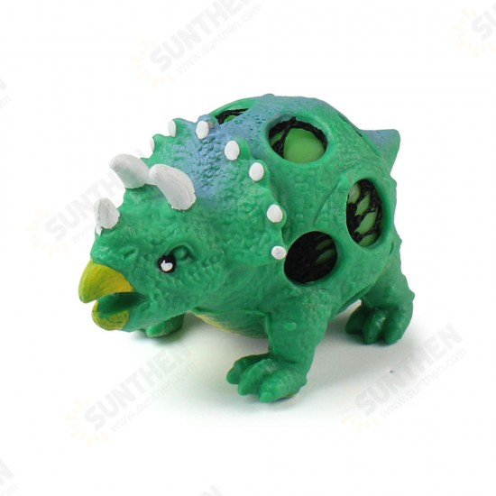 1PC TPR Squishy Dinosaur Jurassic Dinosaurs Squeeze Toy Gift Collection Stress Reliever