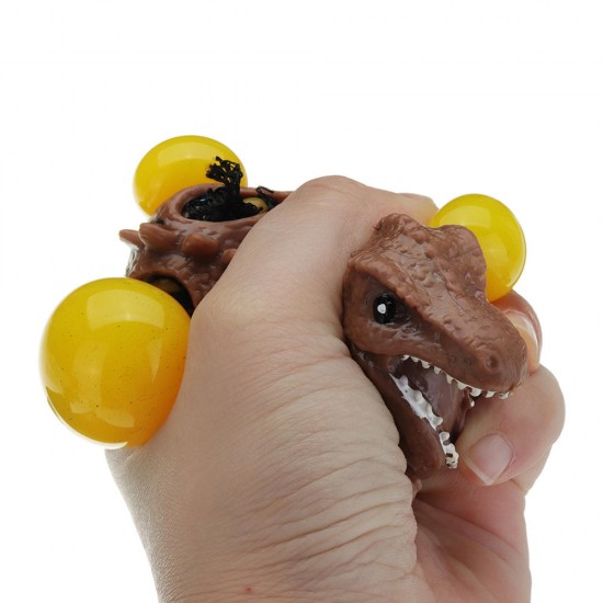 1PC TPR Squishy Dinosaur Jurassic Dinosaurs Squeeze Toy Gift Collection Stress Reliever