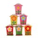 1pc Wooden Money Saving Little House Flower Love Heart Animal Box Gift Novelties Toys