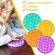 2021 Push Bubble Fidget Sensory Toy Special Needs Stress Reliever Silent Indoor Toys 2021 Push Bubble Fidget Sensory Toy Special Needs Stress Reliever Silent Indoor Toys