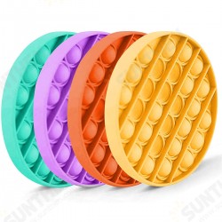 2021 Push Bubble Fidget Sensory Toy Special Needs Stress Reliever Silent Indoor Toys