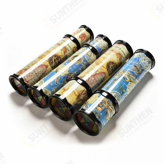 21cm Rotating Kaleidoscopes Colorful World Preschool Toys Style Random Best Kids Gifts