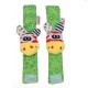 2PCS Baby Multi Style Cute Wrist Rattle Wrist Strap Novelties Toys for Kids Gift