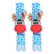 2PCS Baby Multi Style Cute Wrist Rattle Wrist Strap Novelties Toys for Kids Gift