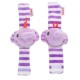 2PCS Baby Multi Style Cute Wrist Rattle Wrist Strap Novelties Toys for Kids Gift