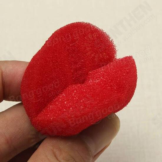 2PCS Close Up Magic Street Trick Soft Sponge Ball Props Clown Nose