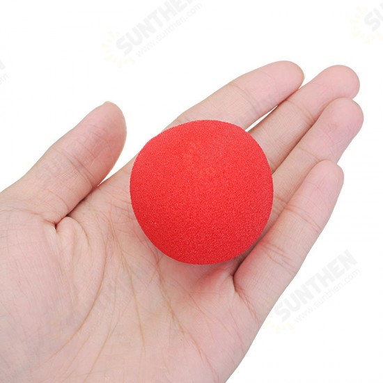 3PCS Kingmagic Magic Ball To Square Sponges Tricks Set Red