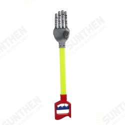 56CM Plastic Retro Robot Arm Novelties Toys Robotic Pick Up Pinch Tool Kids Toy