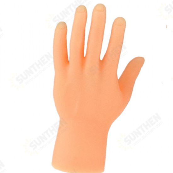 A Pair of Mini Palms Mini Finger Cots Funny Silicone Jokes Novelties Toys