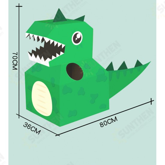 Animal Cardboard Wearable Carton Toys Giraffe Dinosaur Children's Handmade DIY Model Novelties Toys Animal Cardboard Wearable Carton Toys Giraffe Dinosaur Children's Handmade DIY Model Novelties Toys