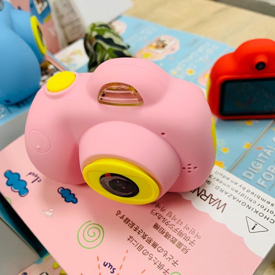 Children Camera HD Digital 800P TF Card Camcorder USB Rechargeable Early Education Puzzle Novelties Toys