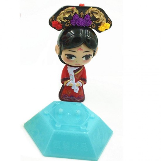 Chinese Forbidden City Queen Face Changing Doll Toys Gifts Car Decoration