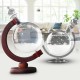 Christmas Gift Weather Forecast Crystal Bottle Globe Storm Home Desk Decor Wood Glass Base Novelties Toys