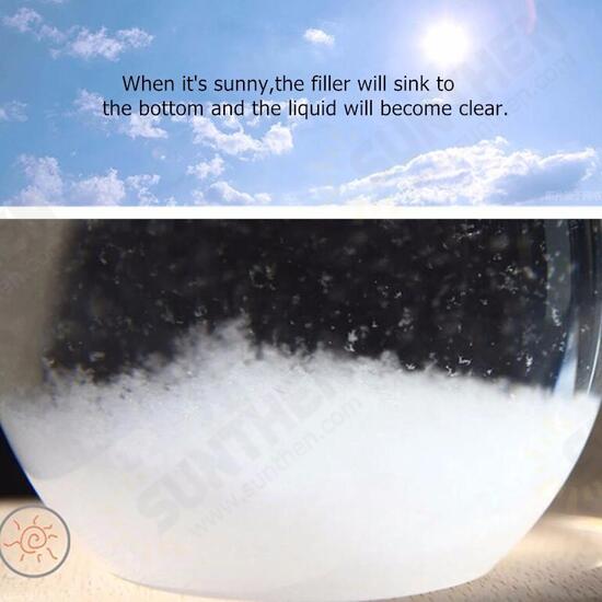 Christmas Gift Weather Forecast Crystal Bottle Globe Storm Home Desk Decor Wood Glass Base Novelties Toys Christmas Gift Weather Forecast Crystal Bottle Globe Storm Home Desk Decor Wood Glass Base Novelties Toys