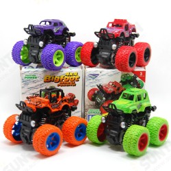 Classic Pull Back Big Foot Wheel Drive Car 9cm Rotatable Friction Power Shockproof Inertial Blocks Toys Classic Pull Back Big Foot Wheel Drive Car 9cm Rotatable Friction Power Shockproof Inertial Blocks Toys
