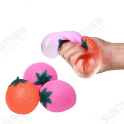 Creative Simulation Multishape Vent Fruit Reduce Stress For Kids Chlidren Gift Toys