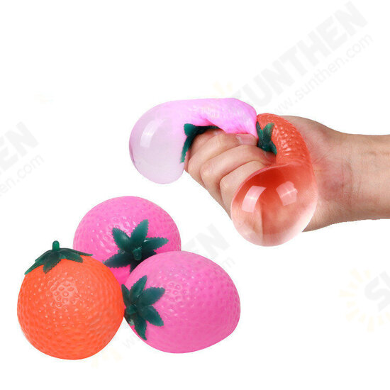 Creative Simulation Multishape Vent Fruit Reduce Stress For Kids Chlidren Gift Toys