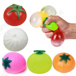 Creative Simulation Multishape Vent Fruit Reduce Stress For Kids Chlidren Gift Toys