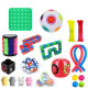 DIY Fidget Toys Set Squeeze Dice Drawstring Magic Cube Stress Relief and Anti-Anxiety Toys for Kids and Adults