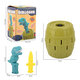 Dinosaur Bucket Game 3D Puzzle Tricky Barrel Plug Party Funny Table Game Decompression Novelties Toy for Kids Gift