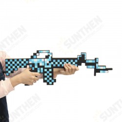 EVA Mosaic Military Model Diamond Sword For Kids Children Christams Creative Gift Safety Toys