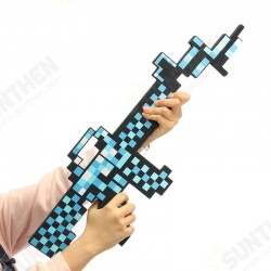 EVA Mosaic Military Model Diamond Sword For Kids Children Christams Creative Gift Safety Toys