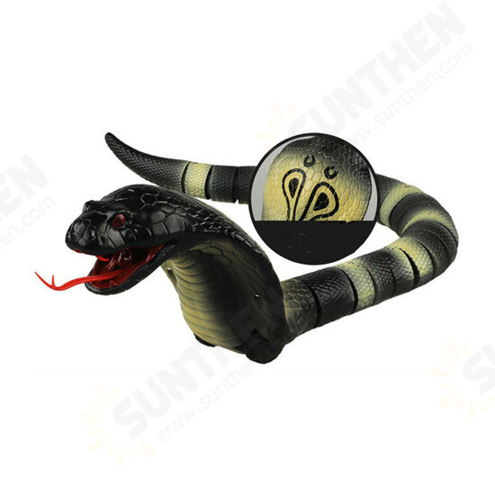 Electric Tricky Infrared Remote Control Tongue Retractable Induction Simulation Rattlesnake Remote Control Whole Indoor Toys