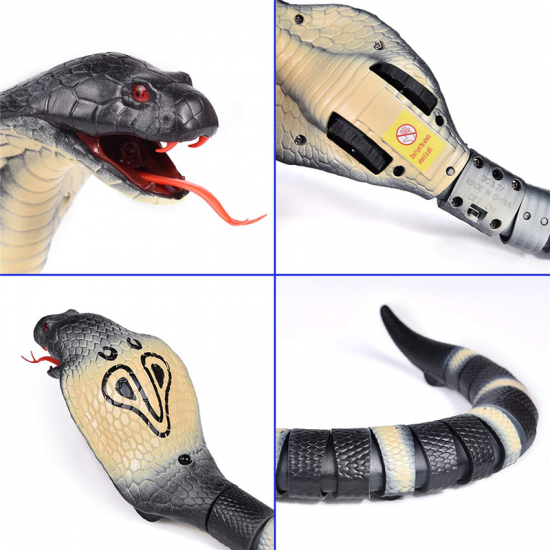 Electric Tricky Infrared Remote Control Tongue Retractable Induction Simulation Rattlesnake Remote Control Whole Indoor Toys