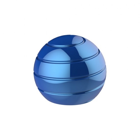 Fidget Toys Metal Gyro Desktop Ball Rotary Gyro Aluminum Alloy Round Metal Decompression Toy
