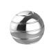 Fidget Toys Metal Gyro Desktop Ball Rotary Gyro Aluminum Alloy Round Metal Decompression Toy